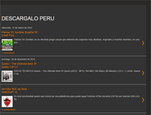 Tablet Screenshot of descargaloperu.blogspot.com