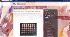 Desktop Screenshot of anythingaboutmakeup.blogspot.com