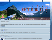 Tablet Screenshot of cermindiri15.blogspot.com