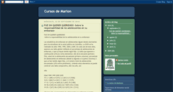 Desktop Screenshot of cursosdemarlon.blogspot.com