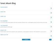 Tablet Screenshot of ismetalkanlblog.blogspot.com