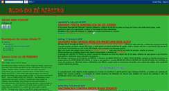 Desktop Screenshot of blogdozeribeiro.blogspot.com