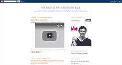 Desktop Screenshot of marketingsostenible.blogspot.com