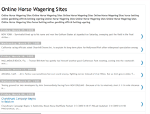 Tablet Screenshot of onlinehorsewageringsites.blogspot.com