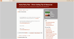 Desktop Screenshot of homepartyplan.blogspot.com