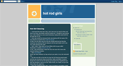 Desktop Screenshot of hot-rod-girls.blogspot.com