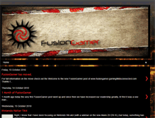 Tablet Screenshot of fusiongamerblog.blogspot.com