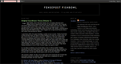 Desktop Screenshot of fensepost.blogspot.com