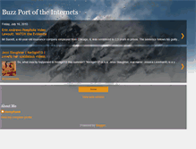 Tablet Screenshot of buzzport.blogspot.com