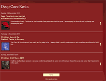 Tablet Screenshot of deepcoveresin.blogspot.com