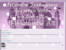 Tablet Screenshot of filisenzatempo-formigine.blogspot.com