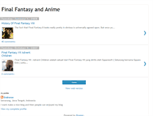 Tablet Screenshot of finalfantasy-endrance.blogspot.com