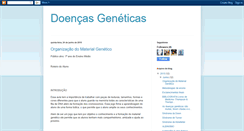Desktop Screenshot of doencasgeneticascederj.blogspot.com