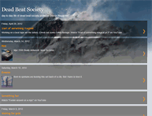 Tablet Screenshot of deadbeatsbydevon.blogspot.com
