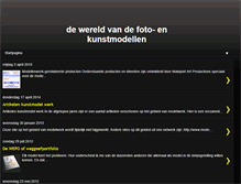 Tablet Screenshot of modellenwereld.blogspot.com