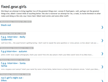 Tablet Screenshot of fixedgeargirls.blogspot.com
