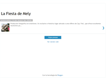 Tablet Screenshot of lafiestademely.blogspot.com