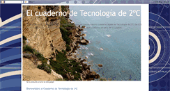 Desktop Screenshot of elcuadernodetecnologiade2c.blogspot.com