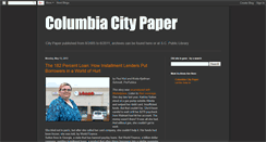 Desktop Screenshot of colacitypaper.blogspot.com