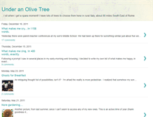 Tablet Screenshot of diane-underanolivetree.blogspot.com