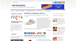 Desktop Screenshot of fondogastronomico.blogspot.com