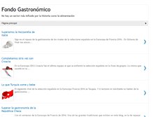 Tablet Screenshot of fondogastronomico.blogspot.com