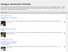 Tablet Screenshot of amigos-seminario-vinhais.blogspot.com