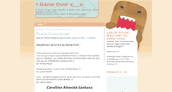 Desktop Screenshot of gameoverteenforever.blogspot.com