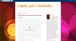 Desktop Screenshot of lapisgizeteclado.blogspot.com