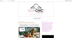 Desktop Screenshot of goachic.blogspot.com