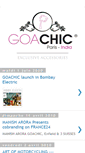 Mobile Screenshot of goachic.blogspot.com