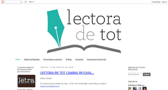 Desktop Screenshot of lectoradetot.blogspot.com