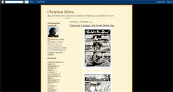 Desktop Screenshot of christianmirra.blogspot.com