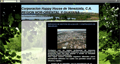 Desktop Screenshot of happyhousevenezuela.blogspot.com