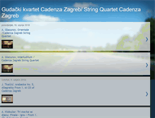 Tablet Screenshot of kvartetcadenza-zagreb.blogspot.com