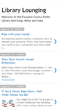 Mobile Screenshot of fauquierlibrarylounging.blogspot.com