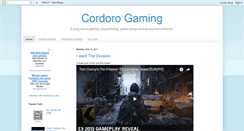 Desktop Screenshot of cordoro.blogspot.com