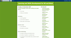 Desktop Screenshot of learningandskills1.blogspot.com