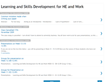 Tablet Screenshot of learningandskills1.blogspot.com