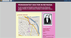 Desktop Screenshot of periodoncistaenreynosa.blogspot.com