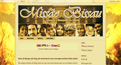 Desktop Screenshot of missaobissau.blogspot.com