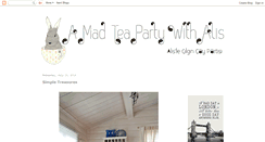Desktop Screenshot of a-mad-tea-party-with-alis.blogspot.com