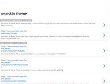 Tablet Screenshot of ownskintheme.blogspot.com