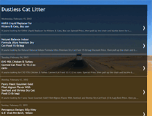 Tablet Screenshot of dustlesscatlitter.blogspot.com