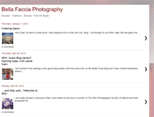 Tablet Screenshot of bellafacciaphotography.blogspot.com