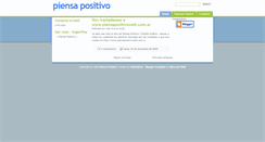 Desktop Screenshot of piensapositivodg.blogspot.com