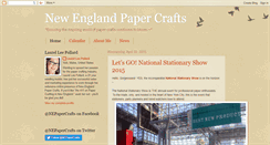 Desktop Screenshot of nepapercrafts.blogspot.com