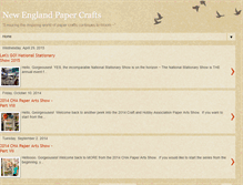 Tablet Screenshot of nepapercrafts.blogspot.com