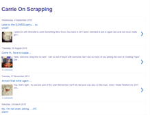 Tablet Screenshot of carrieonscrapping.blogspot.com