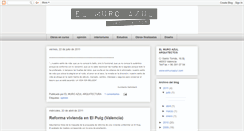 Desktop Screenshot of elmuroazul.blogspot.com